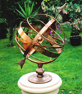 All-bronze Orbis Armillary